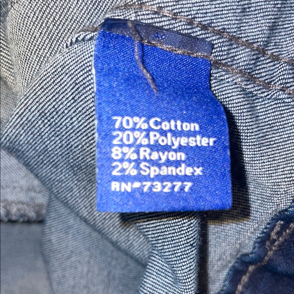 Blue Denim Jacket - Classic Women's Jean Jacket XL - Picture 5 of 5